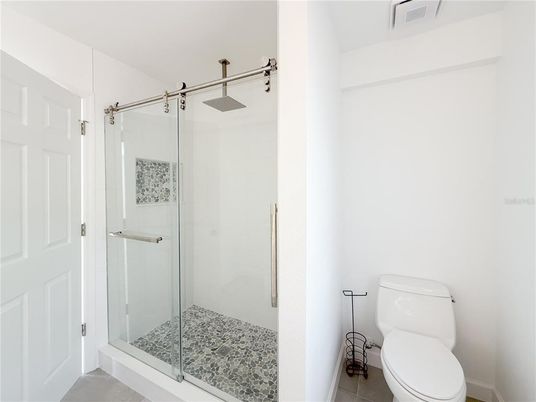 Bathroom, Glass Shower, Interior