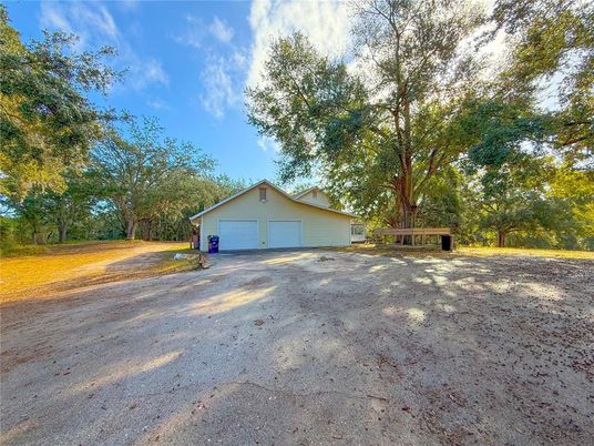 Backyard, Detached Garage, Exterior