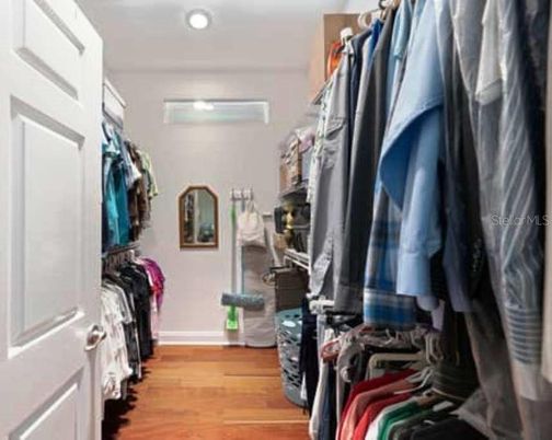 Interior, Recessed Lighting, Walk-in Closets, Wood Texture Flooring
