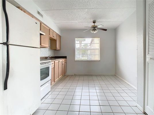 Empty room, Interior, Kitchen