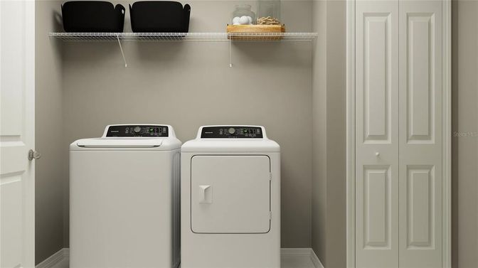 Interior, Utility Closets, Washer