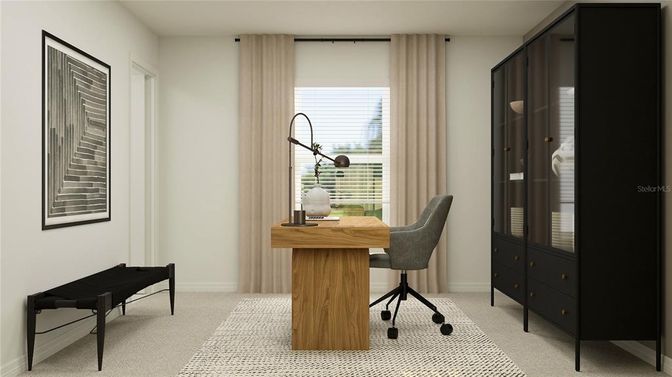 Home Office, Interior