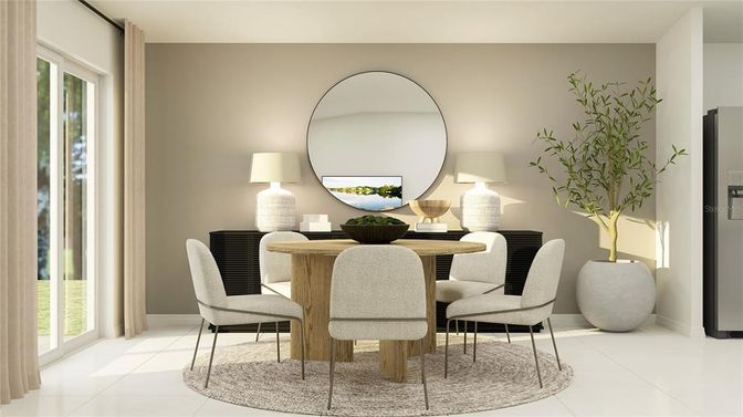 Dining room, Interior