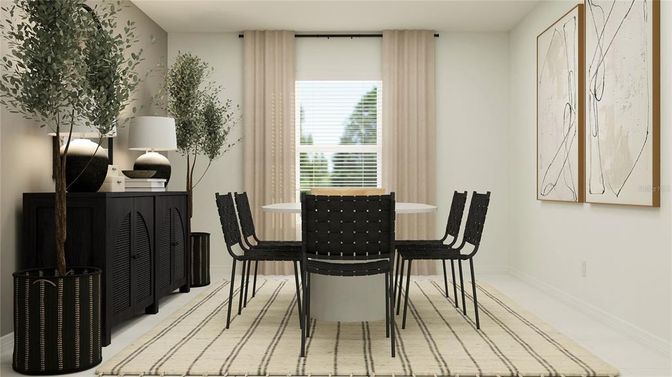 Dining room, Interior