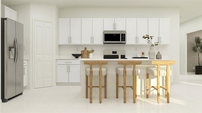 Interior, Kitchen, Stainless Steel Appliances