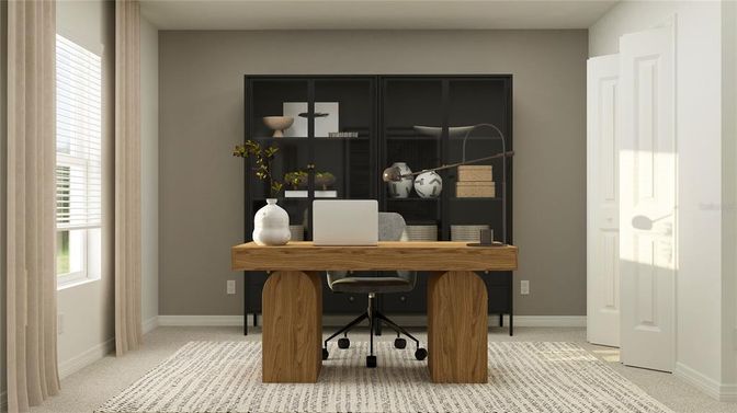 Home Office, Interior