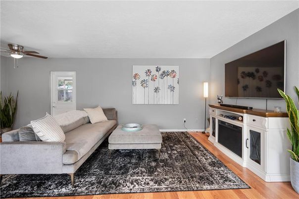 Fireplace, Interior, Living room, Wood Texture Flooring