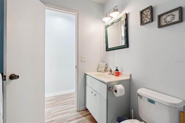 Bathroom, Interior, Wood Texture Flooring