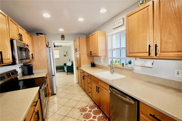 Interior, Kitchen, Recessed Lighting
