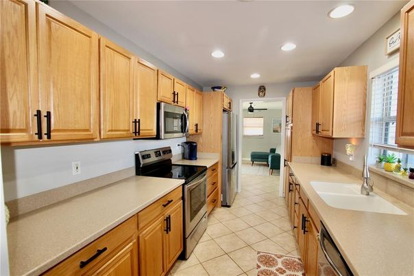 Interior, Kitchen, Recessed Lighting