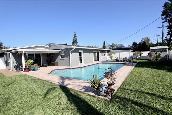 Backyard, Exterior, Pool