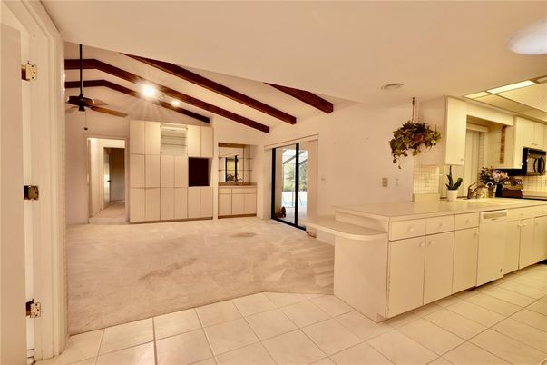 Interior, Kitchen, Wooden Beams