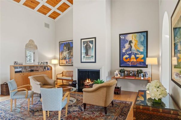 Fireplace, Interior, Living room, Wooden Ceilings, Wood Texture Flooring