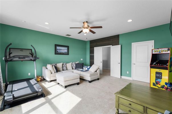 Fitness Equipment, Interior, Recessed Lighting