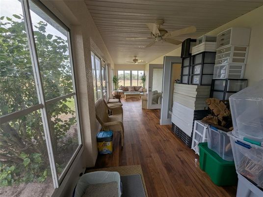 Interior, Sun Room, Wood Texture Flooring