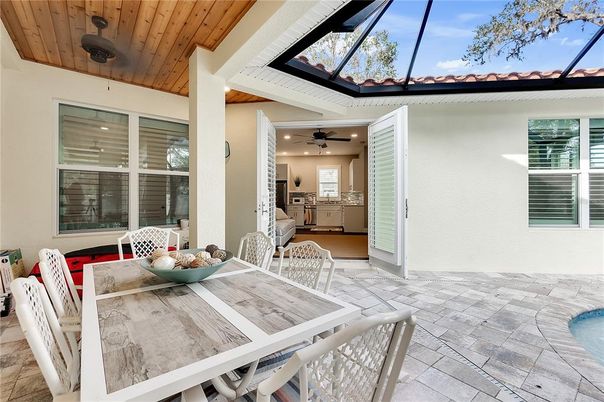 Dining room, Glass Ceilings, Interior, Sun Room, Wooden Ceilings
