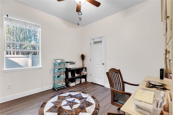 Home Office, Interior, Wood Texture Flooring