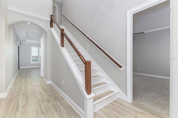 Interior, Recessed Lighting, Wood Texture Flooring
