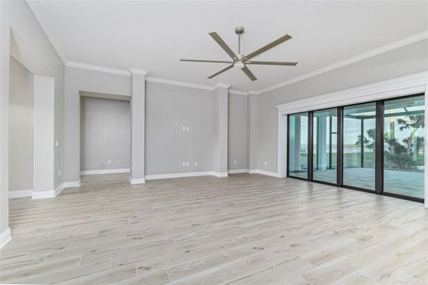 Empty room, Interior, Wood Texture Flooring