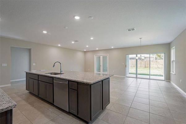 Interior, Kitchen, Pendant Lights, Recessed Lighting