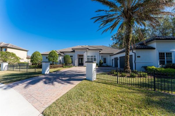 Backyard, Exterior, Facade, Mediterranean