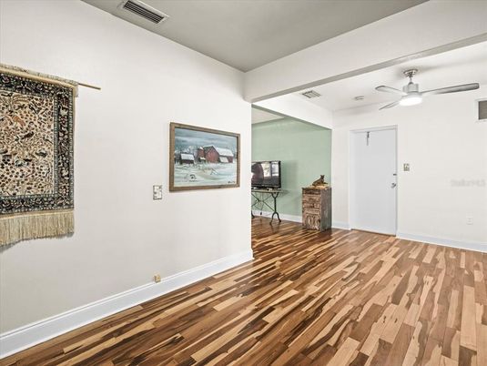 Empty room, Interior, Wood Texture Flooring