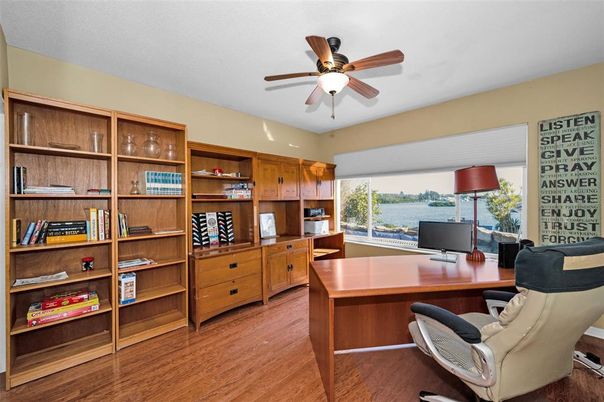 Home Office, Interior, Wood Texture Flooring