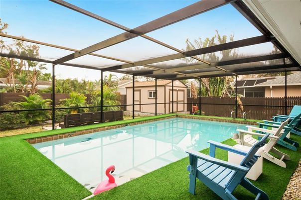 Glass Ceilings, Interior, Pool, Sun Room