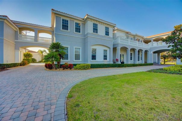 Backyard, Exterior, Facade, Mediterranean