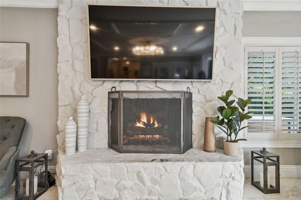 Fireplace, Interior, Marble, Marble Walls