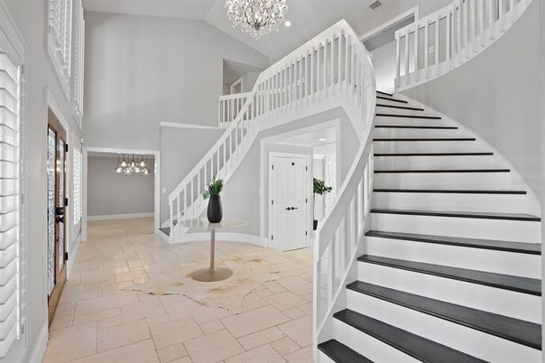 Chandelier, Interior, Recessed Lighting