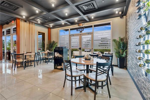 Dining room, Interior, Recessed Lighting