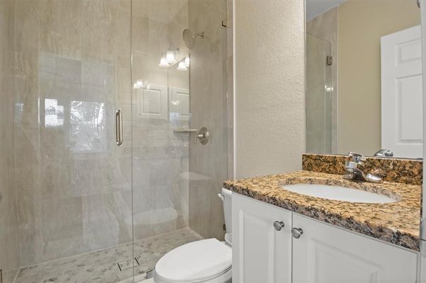 Bathroom, Glass Shower, Interior
