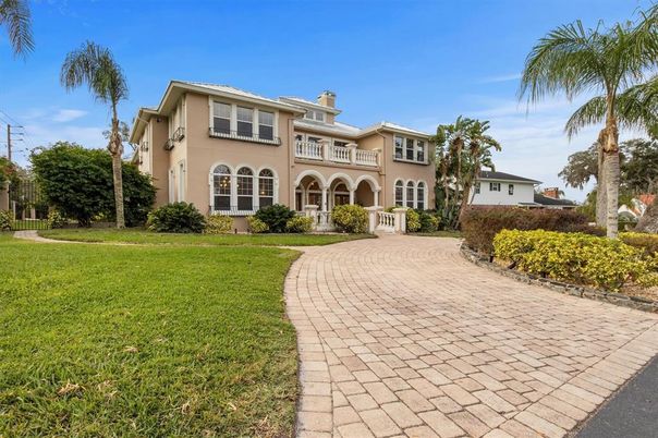 Backyard, Exterior, Facade, Mediterranean