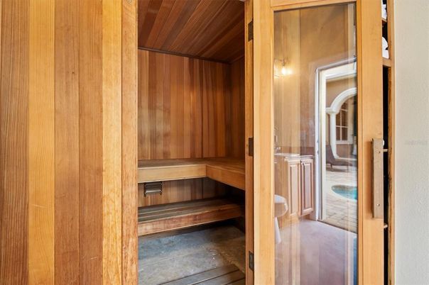 Interior, Sauna Room