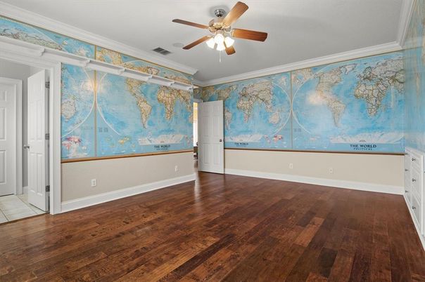 Empty room, Interior, Wood Texture Flooring