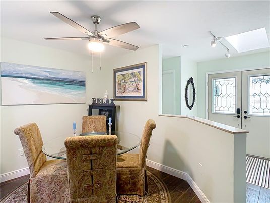 Dining room, Interior, Wood Texture Flooring