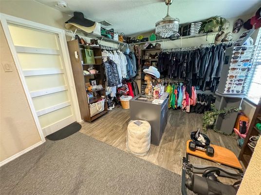 Interior, Walk-in Closets, Wood Texture Flooring