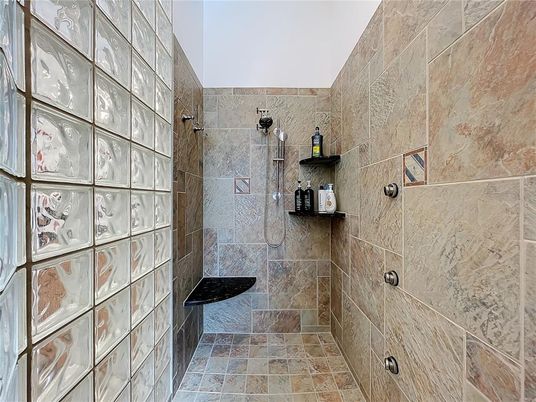 Bathroom, Interior, Stone Walls