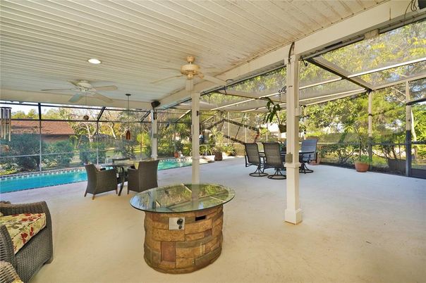 Dining room, Glass Ceilings, Interior, Pool, Recessed Lighting, Sun Room