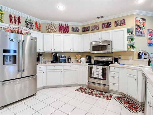 Interior, Kitchen, Recessed Lighting, Stainless Steel Appliances