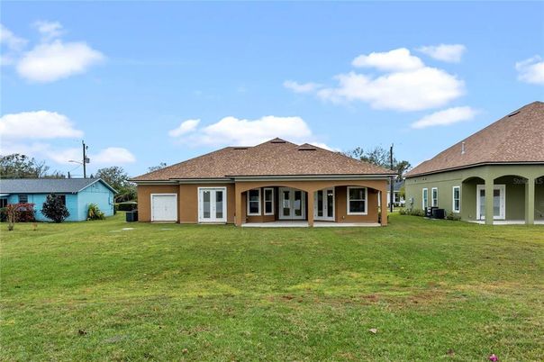 Backyard, Detached Garage, Exterior