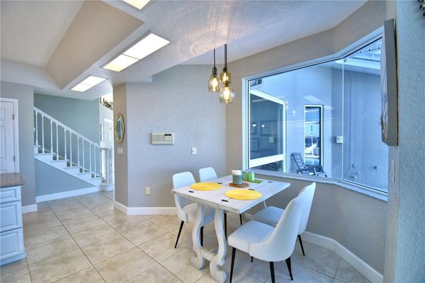 Dining room, Interior, Pendant Lights