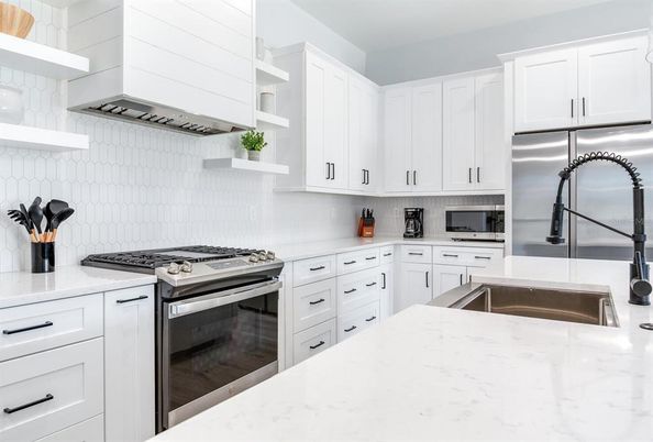 Interior, Kitchen, Stainless Steel Appliances