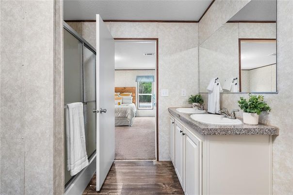 Bathroom, Bedroom, Interior, Wood Texture Flooring
