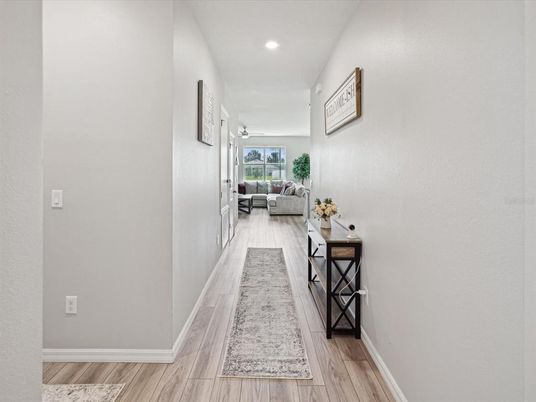 Interior, Recessed Lighting, Wood Texture Flooring