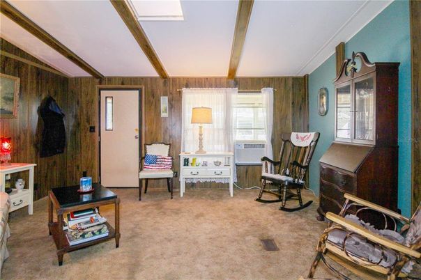 Interior, Wooden Beams