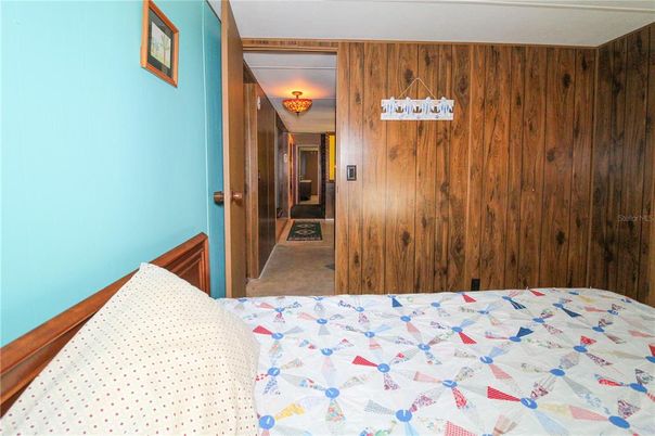 Bedroom, Interior, Wooden Walls