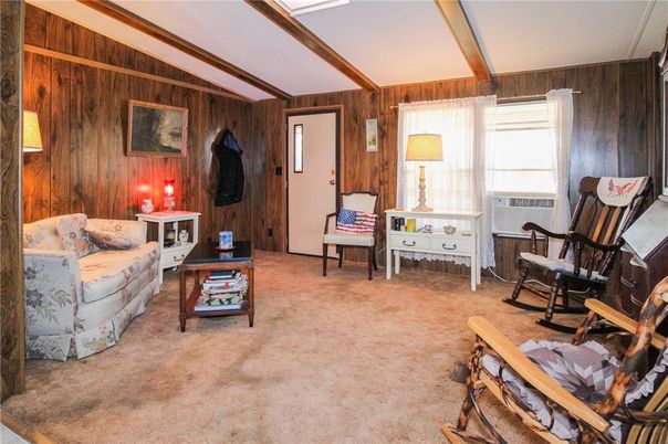Interior, Living room, Wooden Beams, Wooden Walls