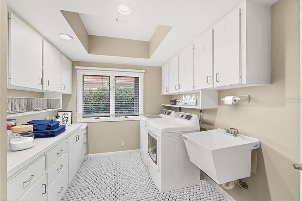 Interior, Recessed Lighting, Washer